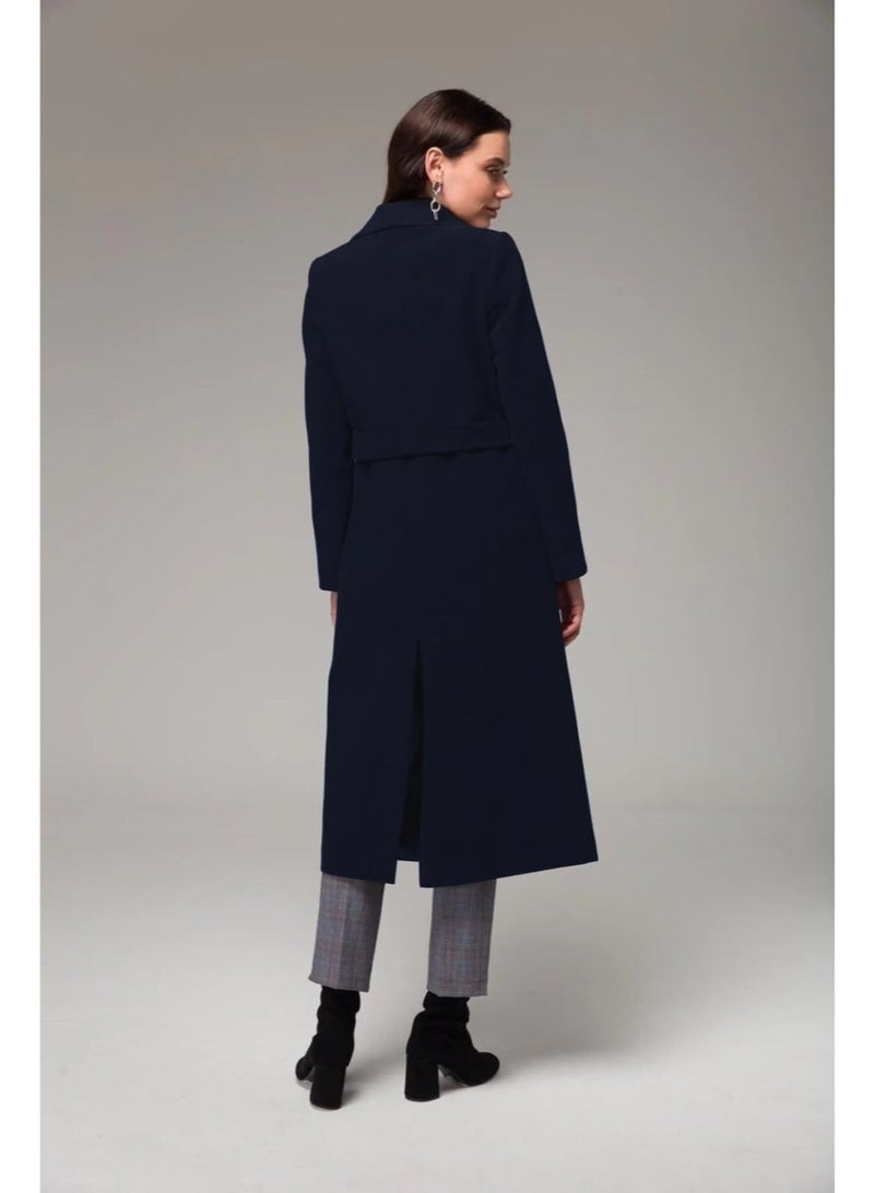 Barbora Full Length Cashmere Cashmere Coat - Image 1